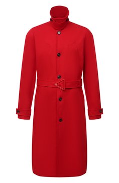 Мужской хлопковый плащ BOTTEGA VENETA красного цвета, арт. 647115/VF4T0 | Фото 1 (Мужское Кросс-КТ: Плащ-верхняя одежда; Рукава: Длинные; Региональные ограничения белый список (Axapta Mercury): Не проставлено, RU; Материал сплава: Проставлено; Материал внешний: Хлопок; Длина (верхняя одежда): Длинные; Драгоценные камни: Проставлено; Стили: Минимализм; Материал подклада: Хлопок)