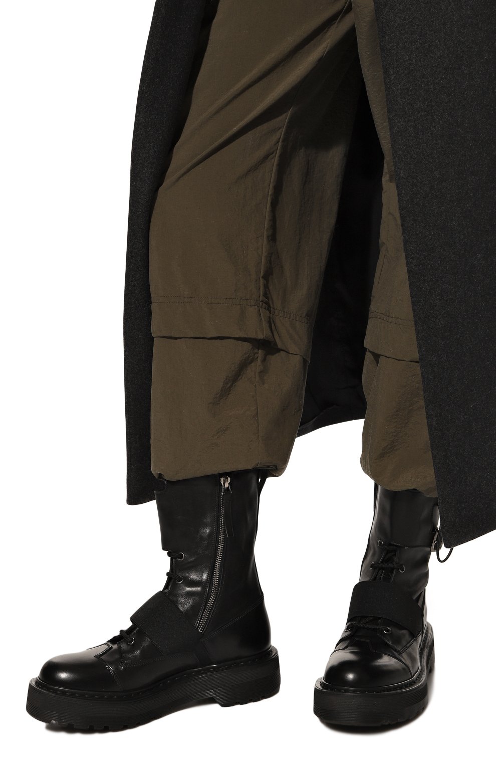 Кожаные ботинки Premiata M4970C/VARIANTE 3, цвет чёрный, размер 37 M4970C/VARIANTE 3 - фото 3