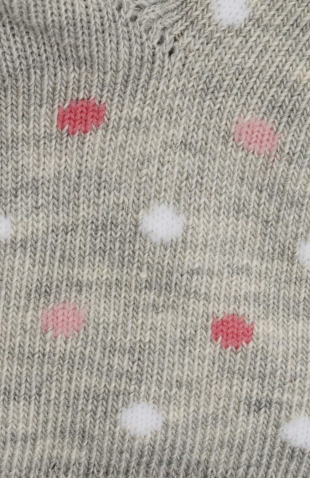 Детские хлопковые носки FALKE серого цвета, арт. 12090. | Фото 2 (М атериал: Текстиль, Хлопок)