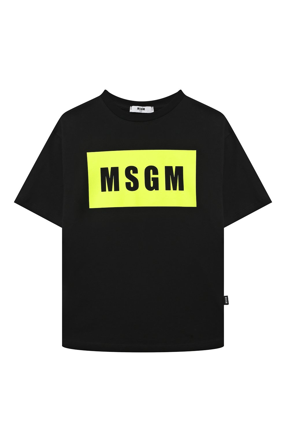 Хлопковая футболка MSGM kids MS029316