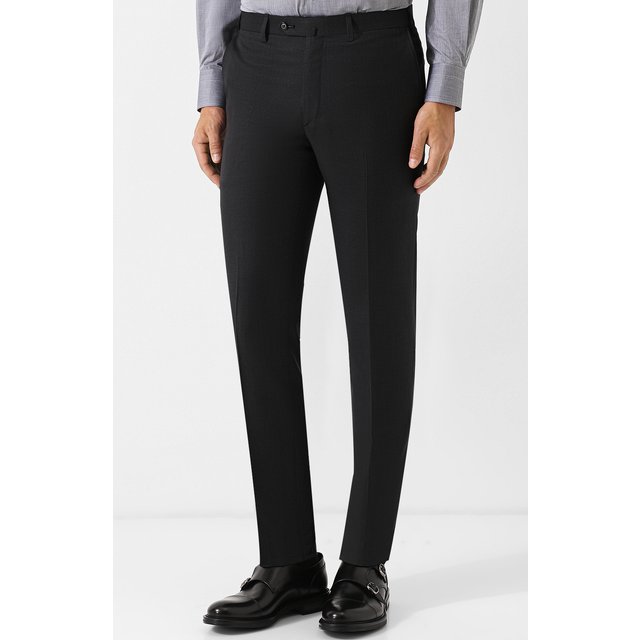 фото Шерстяной костюм с однобортным пиджаком brioni