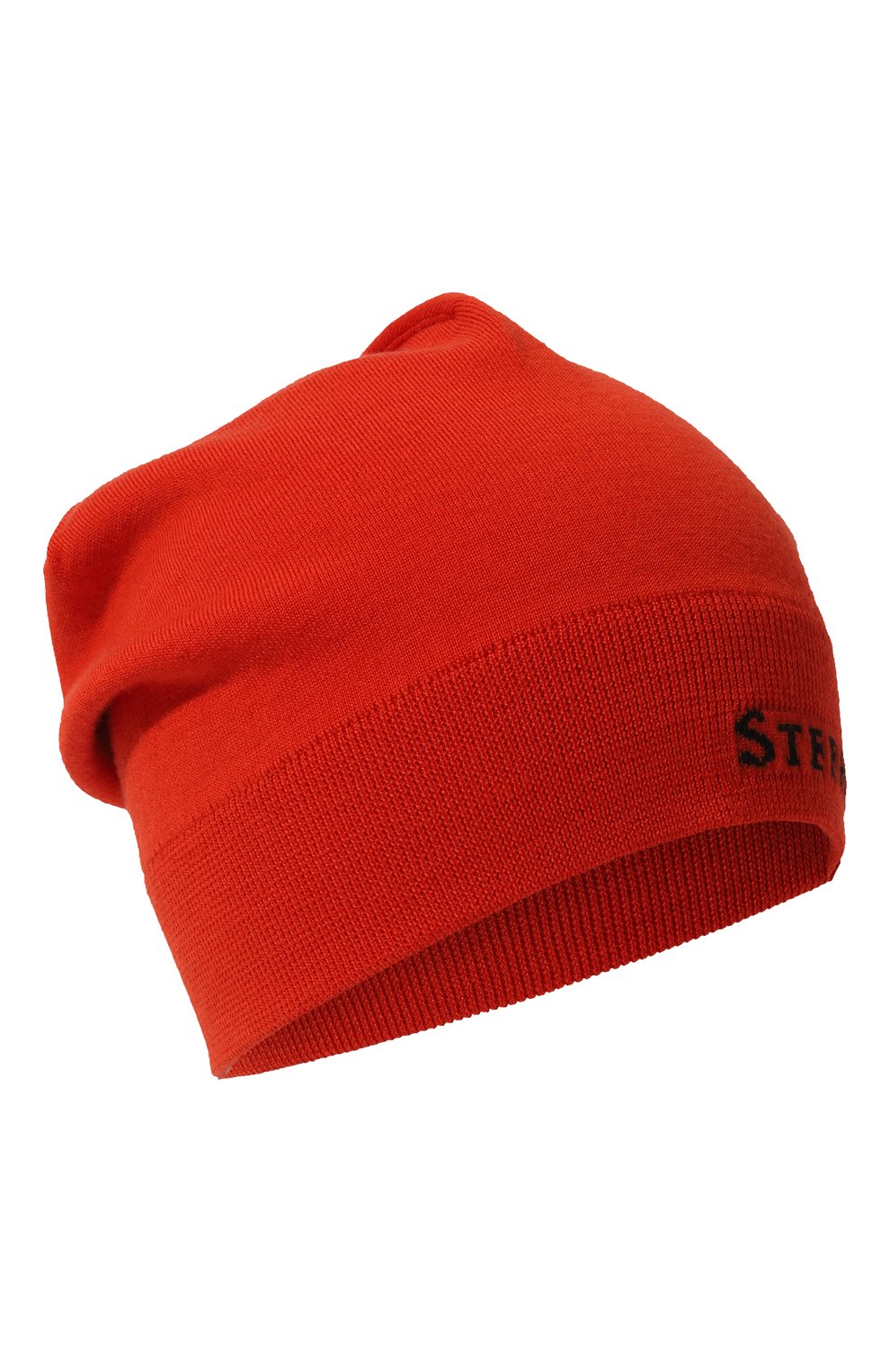 Мужская шерстяная шапка STEFANO RICCI красного цвета, арт. K606249CUF/F22455 | Фото 1 (Материал: Текстиль, Шерсть; Кросс-КТ: Трикотаж; Материал сплава: Проставлено; Нос: Не проставлено)