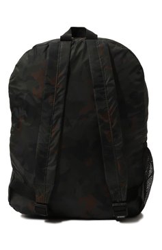 Женский рюкзак le vrai 3.0 K-WAY темно-зеленого цвета, арт. K0087Y0 | Фото 6 (Материал сплава: Проставлено; Материал: Текстиль; Драгоценные камни: Проставлено; Стили: Спорт; Размер: large)