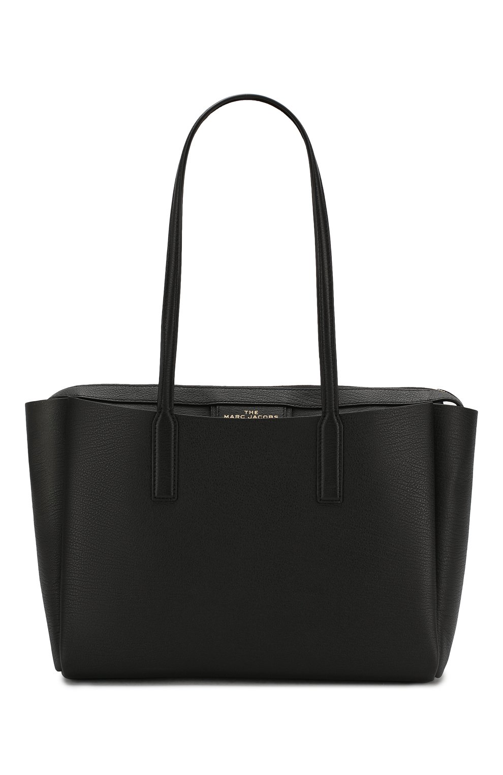 Женский сумка-тоут protege MARC JACOBS (THE) черного цвета, арт. M0015771 | Фото 1 (Сумки-технические: Сумки-шопперы; Материал: Натуральная кожа; Размер: large)