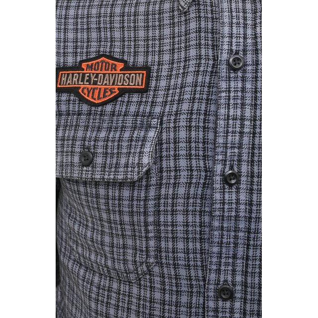 фото Хлопковая рубашка general motorclothes harley-davidson