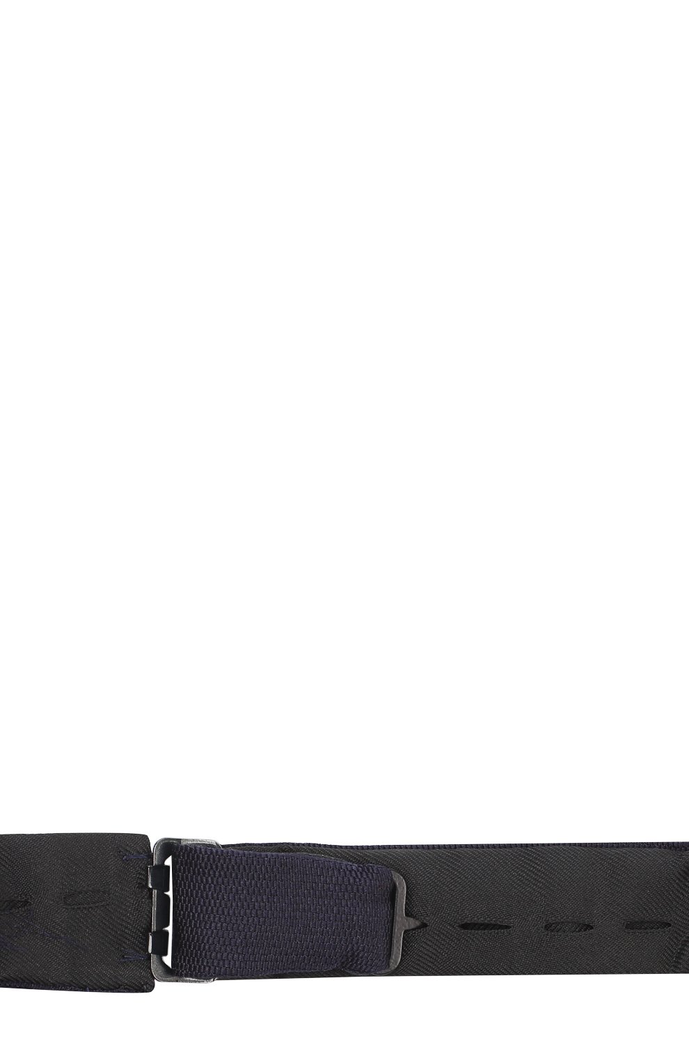 Мужской шелковый галстук-бабочка LANVIN темно-синего цвета, арт. 1993/KNITTED B0W TIE | Фото 3 (Материал: Текстиль, Шелк; Материал сплава: Проставлено, Проверено; Нос: Не проставлено; Статус проверки: Проверено, Проверена категория)