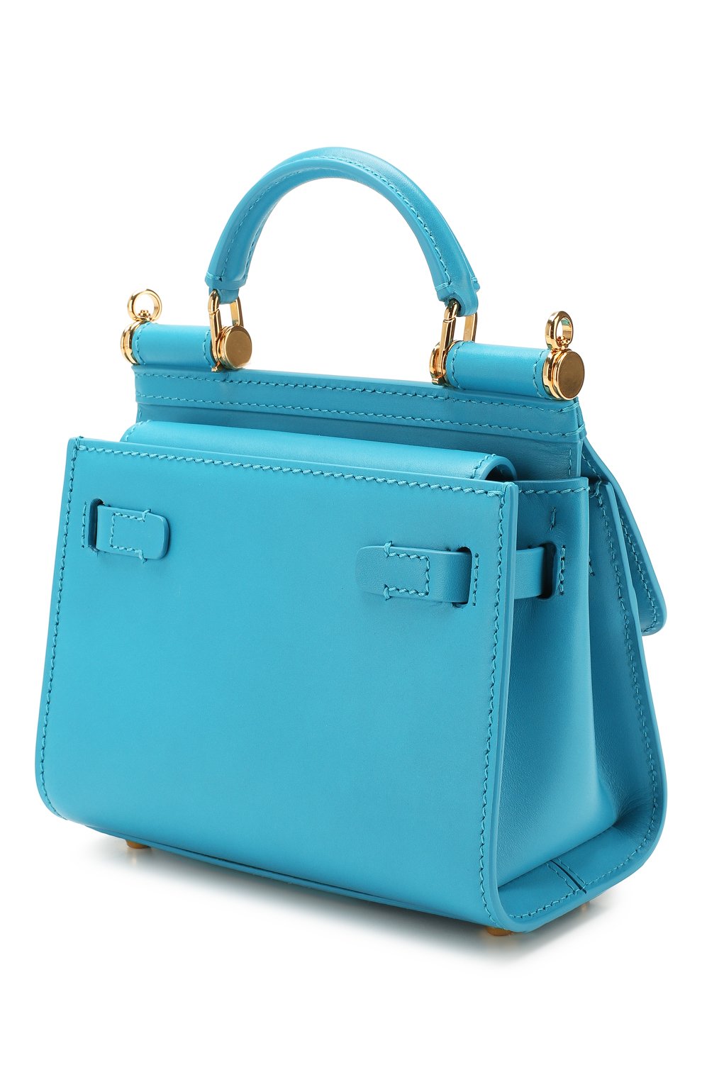 Женская голубая сумка sicily 58 mini DOLCE & GABBANA купить в интернет ...