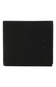 Мужской кожаное портмоне BOSS черного цвета, арт. 50499088 | Фото 1 (Материал: Натуральная кожа; Материал сплава: Проставлено; Нос: Не проставлено)