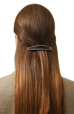 Женская заколка для волос ALEXANDRE DE PARIS черного цвета, арт. AA7-18072-02 Y | Фото 2 (Материал: Пластик)