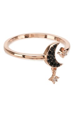 Женское кольцо symbolic moon SWAROVSKI золотого цвета, арт. 5515666 | Фото 1 (Статус проверки: Проверено, Проверена категория; Материал: Металл)