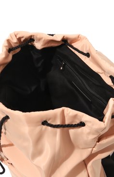 Женский рюкзак SEE BY CHLOÉ бежевого цвета, арт. CHS16SS8401406K1 | Фото 5 (Материал: Текстиль; Стили: Кэжуэл; Размер: large)
