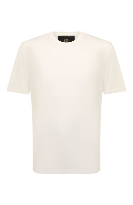Мужская хлопковая футболка LIMITATO кремвого цвета по цене 16650 руб., арт. C0NNERY/T-SHIRT | Фото 1