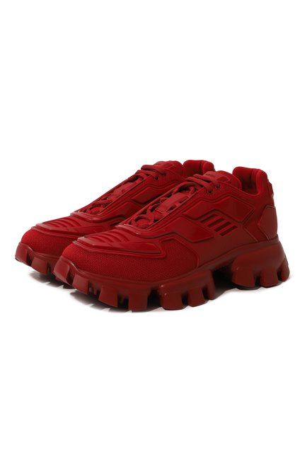 Мужские кроссовки cloudbust thunder PRADA красного цвета по цене 100000 руб., арт. 2EG293-3KZU-F0LXN | Фото 1