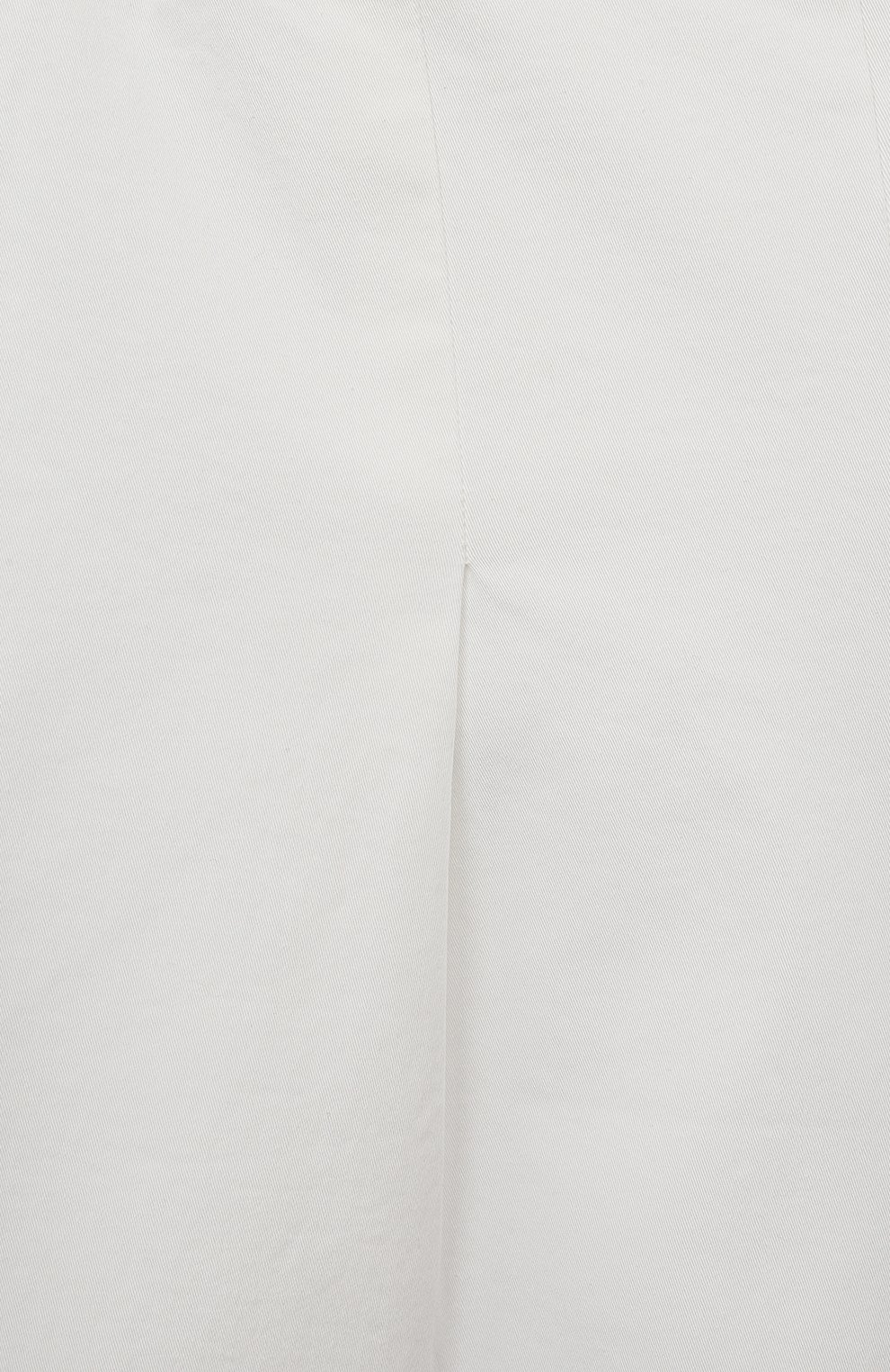Детские хлопковые брюки MOSCHINO белого цвета, арт. HDP04T/LPA07/10-14 | Фото 3 (Случай: Повседневный; Региональные ограничения белый сп исок (Axapta Mercury): Не проставлено; Материал сплава: Проставлено; Нос: Не проставлено; Материал внешний: Хлопок)