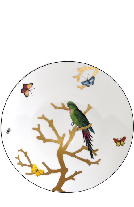 Обеденная тарелка aux oiseax BERNARDAUD разноцветного цвета, арт. 1770/21259 | Фото 1 (Статус проверки: Проверена категория; Ограничения доставки: fragile-2)