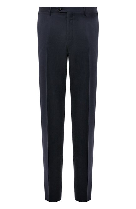Мужские шерстяные брюки CORNELIANI темно-синего цвета по цене 49600 руб., арт. 925B01-3817087 | Фото 1