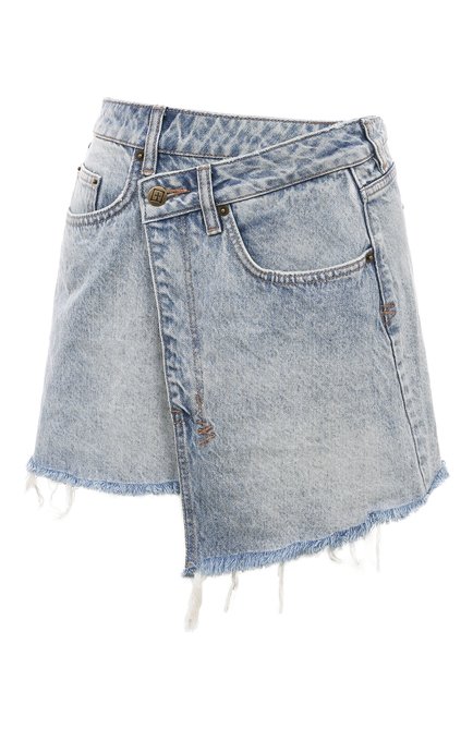 Женская джинсовая юбка KSUBI голубого цвета по цене 0 руб., арт. 1000062829 | Фото 1