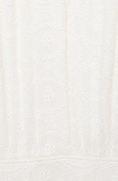 Детское шелковое платье CHLOÉ белого цвета, арт. C12822 | Фото 3 (Материал внешний: Шелк; Рукава: Короткие; Случай: Повседневный; Региональные ограничения белый список (Axapta Mercury): RU; Материал сплава: Проставлено; Девочки Кросс-КТ: Платье-одежда; Драгоценные камни: Проставлено; Материал подклада: Вискоза; Ростовка одежда: 10 - 11 лет | 140 - 146см, 12 лет | 152 см, 13 - 15 лет | 158 см, 4 года | 104 см, 5 лет | 110 см, 6 лет | 116 см, 8 лет | 128 см)