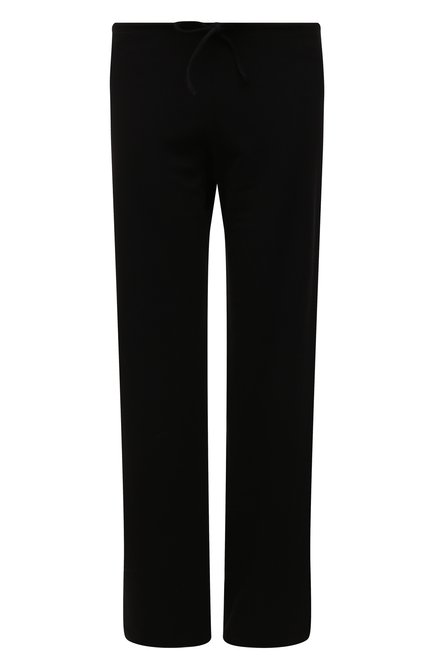 Женские хлопковые брюки LA PERLA черного цвета, арт. 0022759 | �Фото 1 (Материал внешний: Хлопок; Женское Кросс-КТ: Брюки-белье)