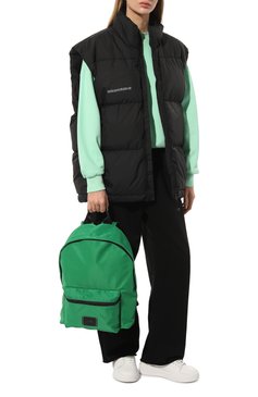 Женский рюкзак MSGM зеленого цвета, арт. 3440MZ90 638 | Фото 7 (Материал: Текстиль; Стили: Спорт; Размер: large)
