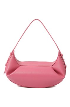 Женская сумка fortune cookie mini YUZEFI розового цвета, арт. YUZAW22-HB-FM-27 | Фото 6 (Сумки-технические: Сумки top-handle; Материал: Натуральная кожа; Материал сплава: Проставлено; Размер: mini; Драгоценные камни: Проставлено)