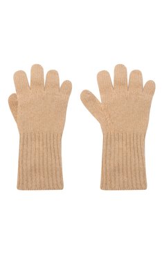 Детские кашемировые перчатки GIORGETTI CASHMERE бежевого цвета, арт. MB1699/4A | Фото 2 (Материал: Текстиль, Кашемир, Шерсть)