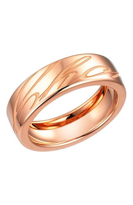 Женские кольцо CHOPARD бесцветного цвета, арт. 827940-5110 | Фото 1 (Материал сплава: Розовое золото; Драгоценные камни: Без драгоценных камней)