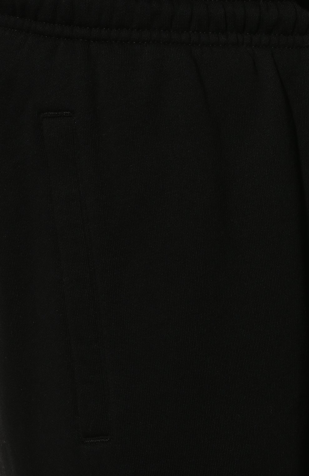 Мужские хлопковые джоггеры MARCELO BURLON черного цвета, арт. CMCH024S22FLE001 | Фото 5 (Длина (брюки, джинсы): Стандартные; Материал внешний: Хлопок; Стили: Спорт-шик; Силуэт М (брюки): Джоггеры)
