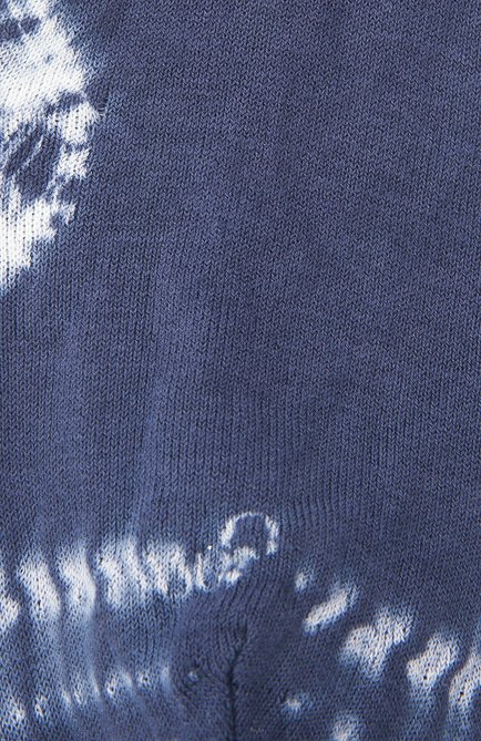 Женские хлопковые носки ANTIPAST синего цвета, арт. AS-201S | Фото 2 (Материал внешний: Синтетический материал, Хлопок)
