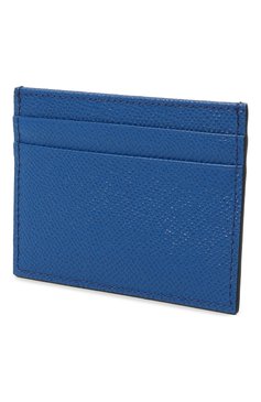Мужской кожаный футляр для кредитных карт DOLCE & GABBANA синего цвета, арт. BP0330/AG219 | Фото 2 (Материал: Натуральная кожа; Материал сплава: Проставлено; Нос: Не проставлено)