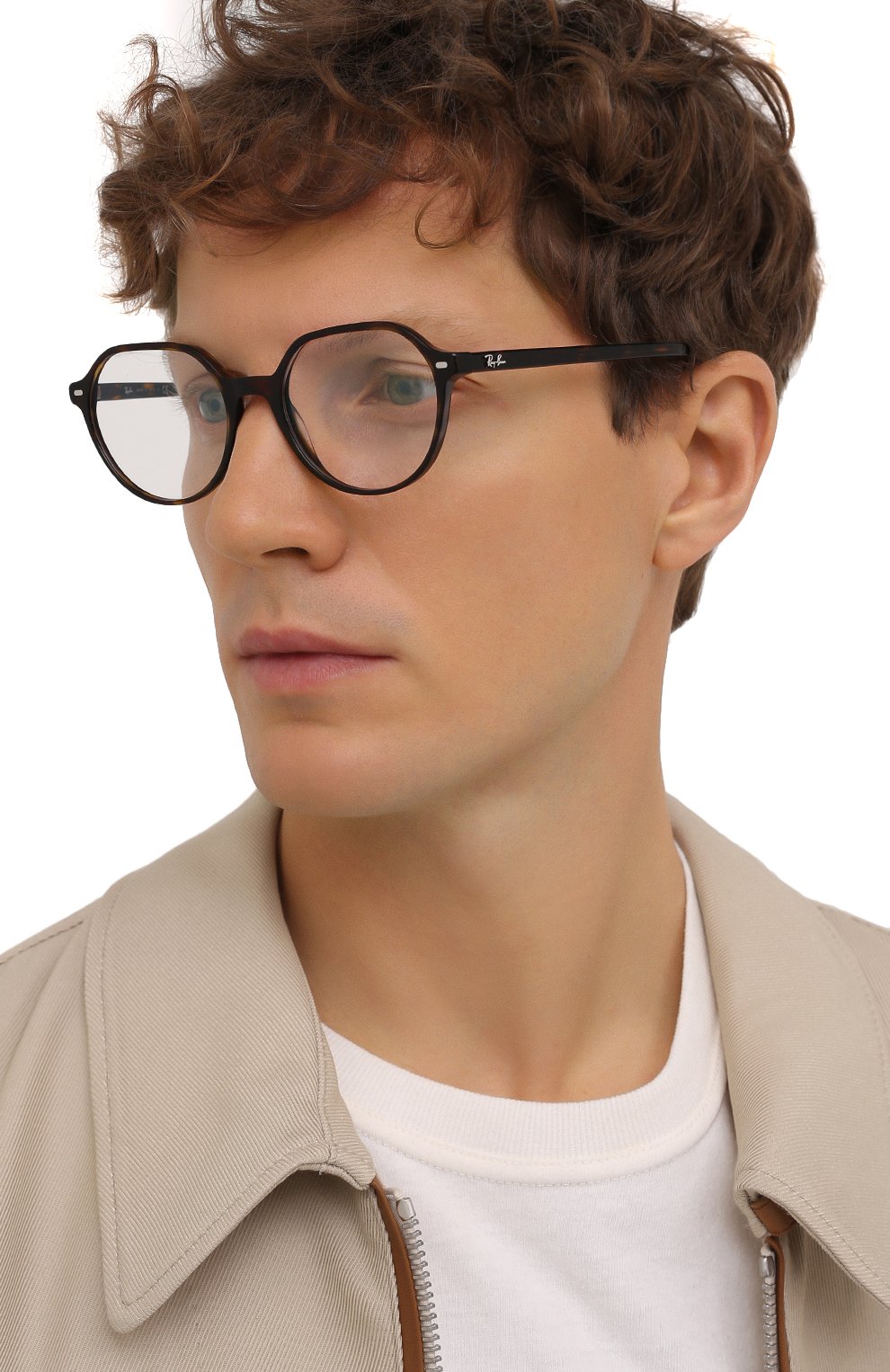 Женские оправа RAY-BAN коричневого цвета, арт. 5395-2012 | Фото 3 (Региональные ограничения белый список (Axapta Mercury): RU; Тип очков: Оправа; Кросс-КТ: Оправы-унисекс; Очки форма: Круглые; Оптика Гендер: оптика-унисекс)