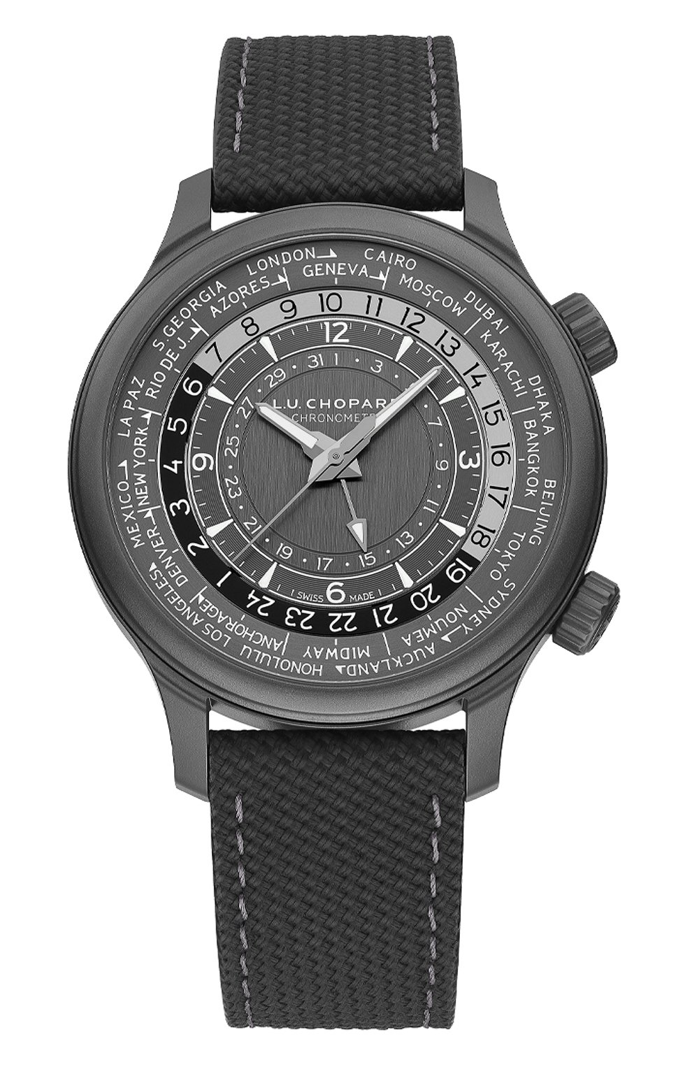 L.U.C. Time Traveler One Black