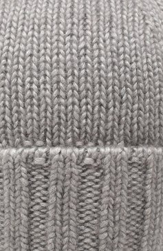 Женская шапка devika CANOE серого цвета, арт. 4806270 | Фото 3 (Материал: Текстиль, Шерсть, Шелк; Статус проверки: Проверена категория)