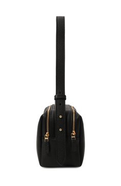 Женская сумка trousse ELLEME черного цвета, арт. TR0USSE SH0ULDER/PEBBLED LEATHER | Фото 4 (Сумки-технические: Сумки top-handle; Размер: medium; Материал: Натуральная кожа)