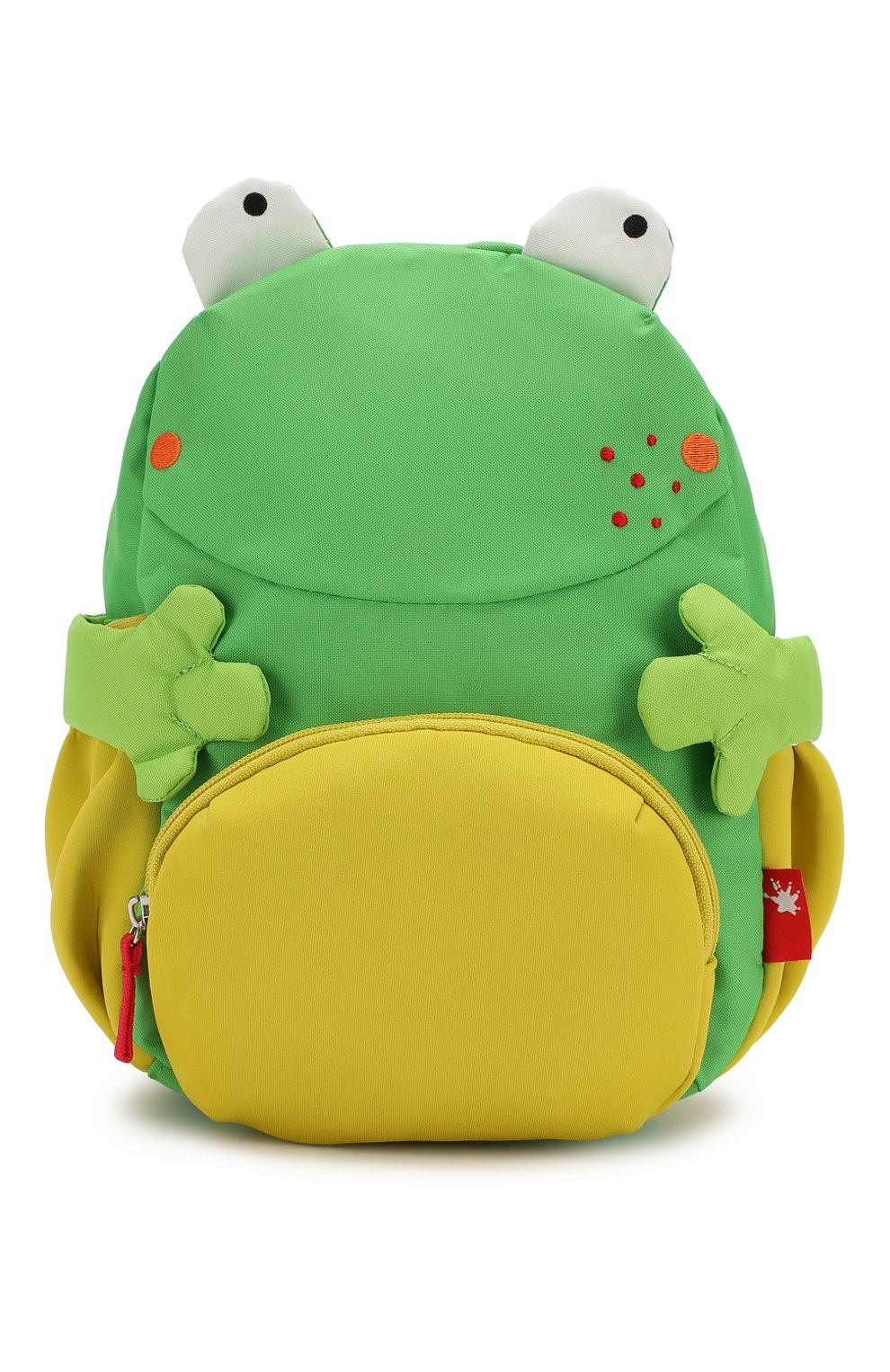 Детская рюкзак лягушка SIGIKID разноцветного цвета, арт. 24920 | Фото 1 (Региональные ограничения белый список (Axapta Mercury): RU; Статус проверки: Проверено, Проверена категория; Материал: Текстиль)