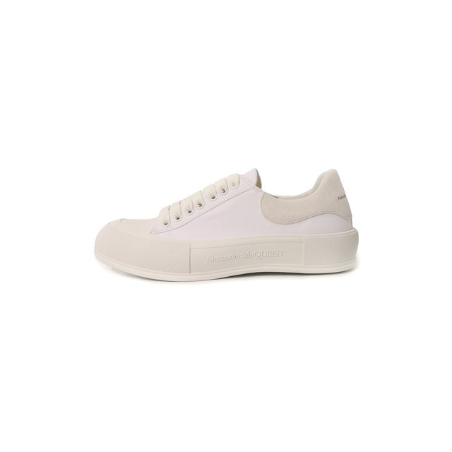 фото Текстильные кеды deck plimsoll alexander mcqueen