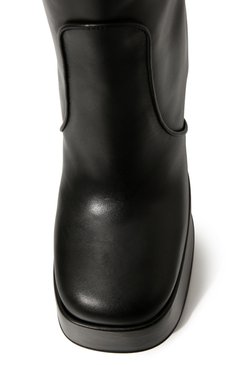 Женские кожаные ботильоны MATTIA CAPEZZANI черного цвета, арт. W210/VITELL0 | Фото 6 (Подошва: Платформа; Каблук высота: Высокий; Материал внутренний: Натуральная кожа; Каблук тип: Устойчивый)