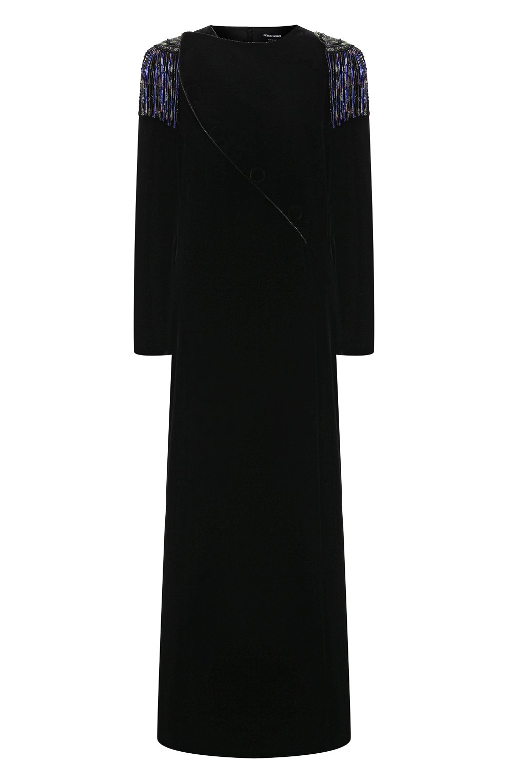 Бархатное платье Giorgio Armani
