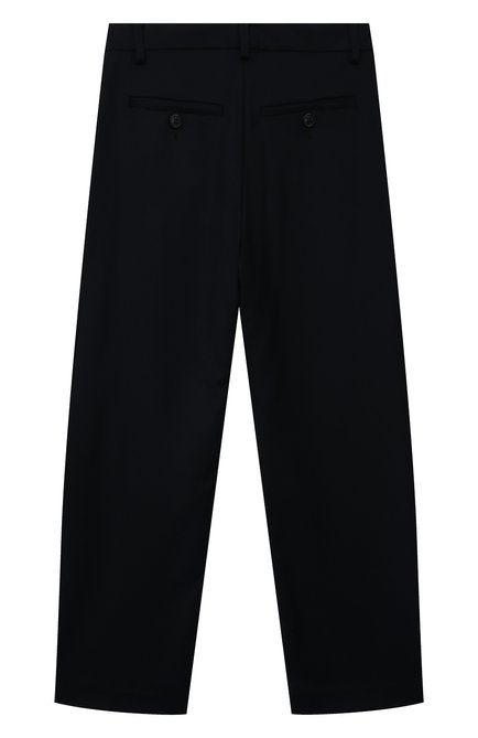  Детские шерстяные брюки DAL LAGO синего цвета, арт. R212/2179/4-6 | Фото 2 (Материал подклада: Синтетический материал; Материал внешний: Шерсть; Девочки Кросс-КТ: Брюки-одежда)
