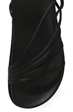 Женские текстильные сандалии LE SILLA черного цвета, арт. 3774Z040M1PPSAT | Фото 6 (Материал внешний: Текстиль; Материал внутренний: Натуральная кожа; Материал сплава: Проставлено; Драгоценные камни: Проставлено)