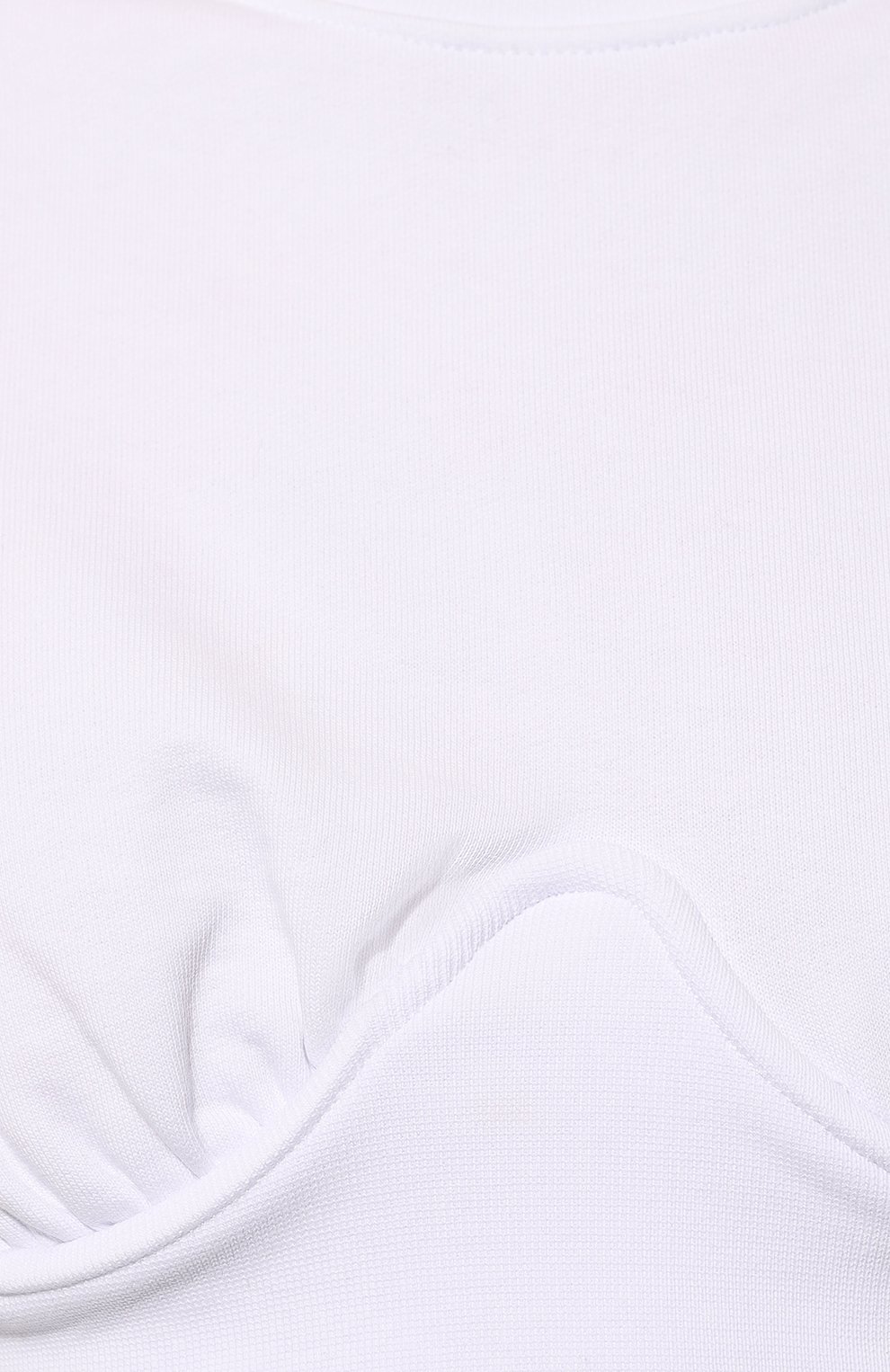 Женский хлопковый свитшот HINNOMINATE белого цвета, арт. HDS3/HNW623 | Фото 5 (Рукава: Длинные; Материал сплава: Проставлено; Материал внешний: Хлопок; Стили: Спорт-шик;  Драгоценные камни: Проставлено; Длина (для топов): Укороченные; Женское Кросс-КТ: Свитшот-одежда)