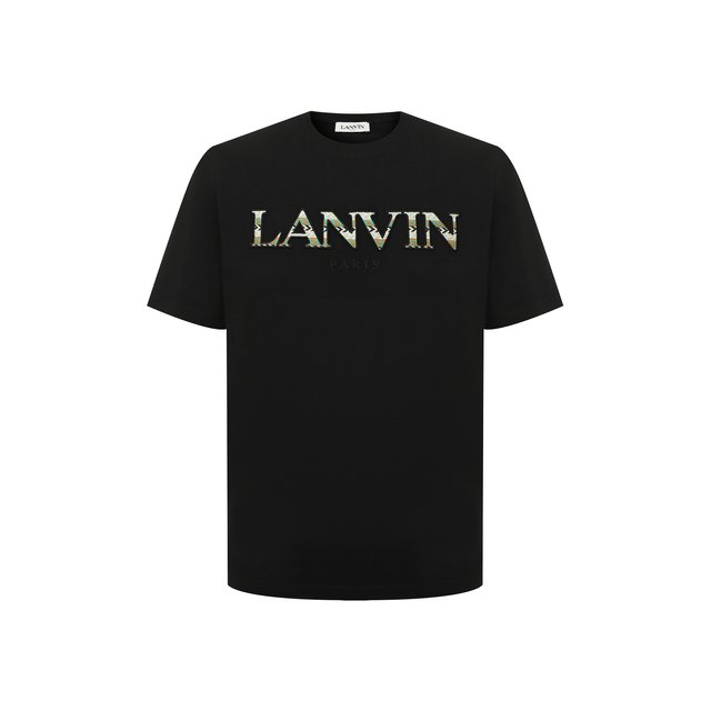 фото Хлопковая футболка lanvin contemporary