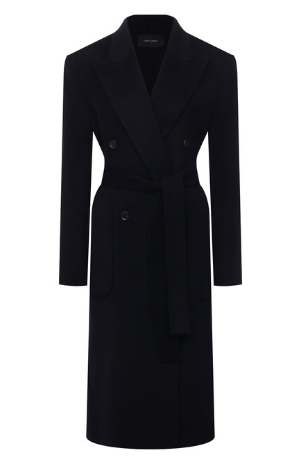 Женское пальто из шерсти и кашемира LOW CLASSIC синего цвета по цене 89950 руб., арт. L0W21FW_CT11NV | Фото 1