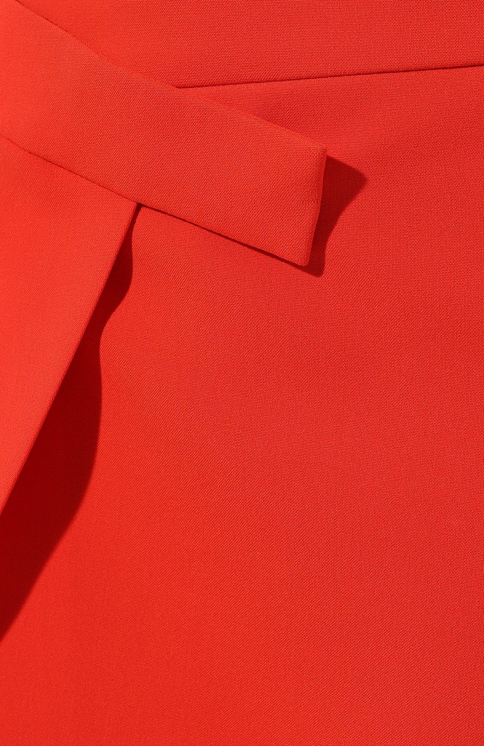 Женская хлопковая юбка THE ATTICO красного цвета, арт. 228WCS103/E057 | Фото 5 (Стили: Гламурный; Длина Ж (юбки, платья, шорты): Мини; Женское Кросс-КТ: Юбка-одежда; Материал сплава: Проставлено; Материал внешний: Хлопок; Драгоценные камни: Проставлено)