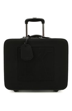 Мужской кожаный чемодан KITON черного цвета, арт. UVTR0LN00745 | �Фото 4 (Материал: Натуральная кожа; Региональные ограничения белый список (Axapta Mercury): RU; Размер: large; Ограничения доставки: oversized)