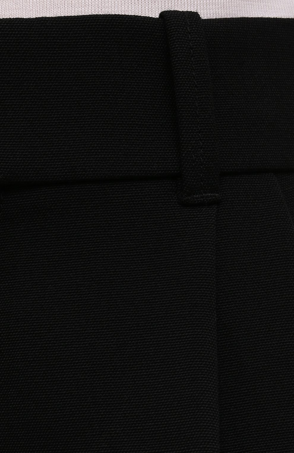 Женские шерстяные шорты CHLOÉ черного цвета, арт. CHC21ASH21060 | Фото 5 (Женское Кросс-КТ: Шорты-одежда; Материал внешний: Шерсть; Стили: Гламурный; Длина Ж (юбки, платья, шорты): Мини; Материал подклада: Хлопок)