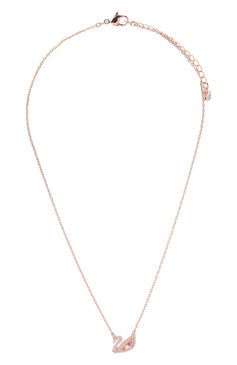 Женская колье dazzling swan  SWAROVSKI розового цвета, арт. 5469989 | Фото 1 (Статус проверки: Требуются правки, Проверена категория; Материал: Металл)