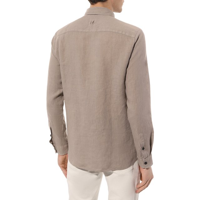 фото Льняная рубашка hannes roether