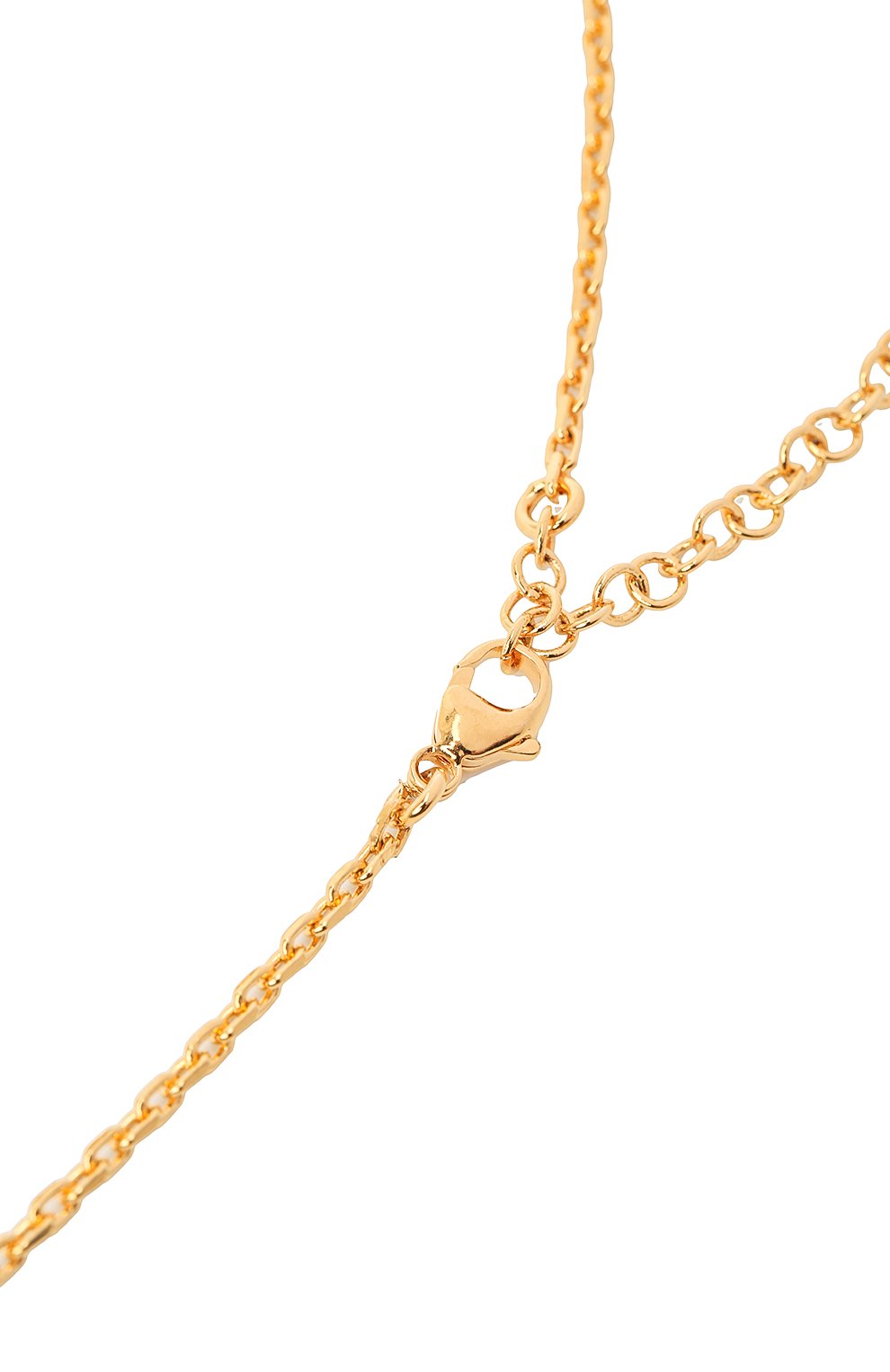 Мужского цепь с кулоном VERSACE золотого цвета, арт. DG17487/DJMS | Фото 3 (Материал: Металл)