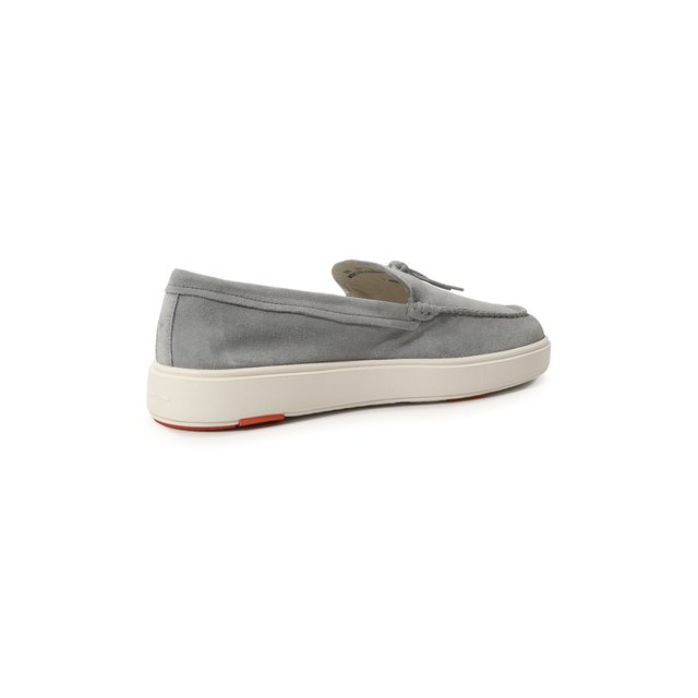 фото Замшевые слипоны santoni